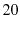 $20$