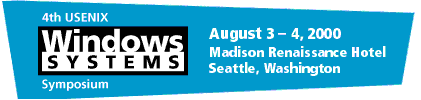 4th USENIX Windows Systems Symposium