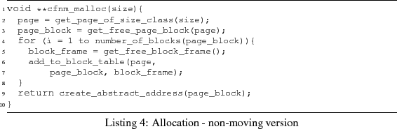 \begin{figure}\renewedcommand{baselinestretch}{1}
\begin{lstlisting}[frame=tb,ca...
...;
}
return create_abstract_address(page_block);
}
\end{lstlisting}\end{figure}