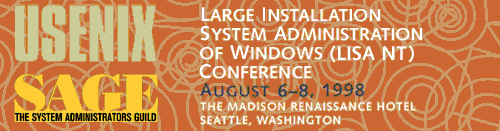 USENIX Large Installation System Administration of Windows NT Conference (LISA NT)