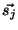 $\vec{s_j}$