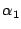 $ \alpha_{1}$