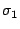 $ \sigma_{1}$