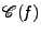 $ \ensuremath{\mathit{\mathscr{C}}}\xspace (\ensuremath{\mathit{f}}\xspace )$