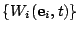 $ \{W_i(\mathbf{e}_i,t)\}$