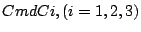 $ CmdCi, (i=1,2,3)$