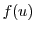 $ f(u)$