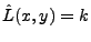 $\hat{L}(x,y) = k$