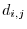 $ d_{i,j}$