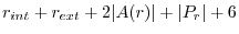$ r_{int} + r_{ext} + 2\vert A(r)\vert +
\vert P_r\vert + 6$