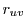 $ r_{uv}$