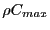 $\rho C_{max}$