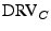 $\textrm {DRV}_C$
