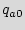 $ q_{a0}$