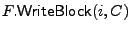 $ \file.\writeblock(i,\encb)$