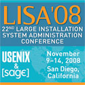 LISA '08 button