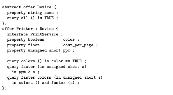 \begin{figure}
\hrule\vskip 0.2cm
{\small\begin{verbatim}abstract offer Devic...
...d short s)
is colors () and faster (s) ;
};\end{verbatim}}
\hrule\end{figure}
