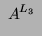 $\displaystyle ~\ensuremath{\ensuremath{A}^{\ensuremath{L_3}}}~$