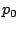 $p_{0}$