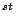 $ ^{st}$