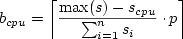 Formula for number of balloon processes on a virtual processor